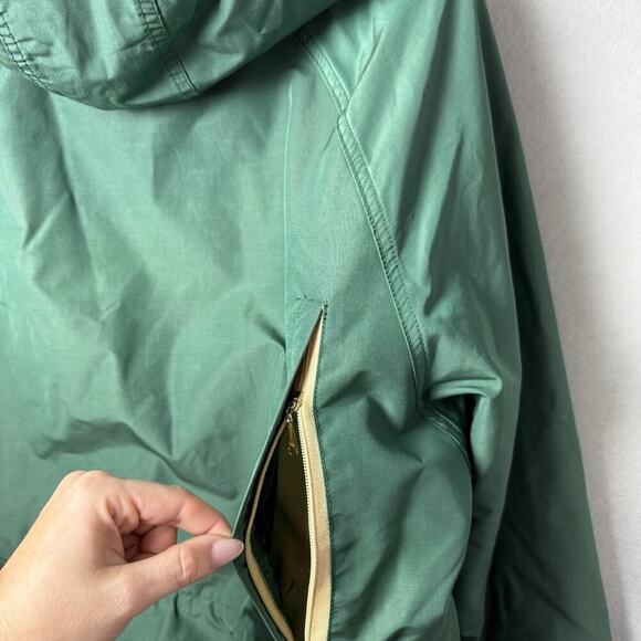 Woolrich Vintage Hooded Zip Front Utility Jacket Green - Picture 15 of 16